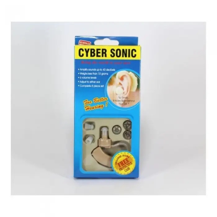 Слуховой аппарат Cyber Sonic + 3 батарейки Киев - изображение 5