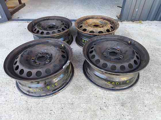 Диск колесный металлический R15 VW Caddy 2004-2015 (1K0601027T) Ковель