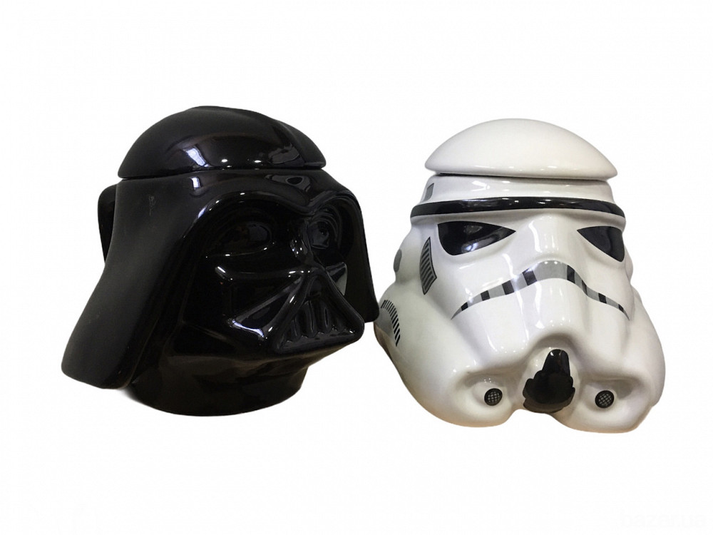 Подарочный Набор Кружка Чашка Бокал 3D Крышкой Star Wars Дарт Вейдер и Штурмовик 3D Киев - изображение 5