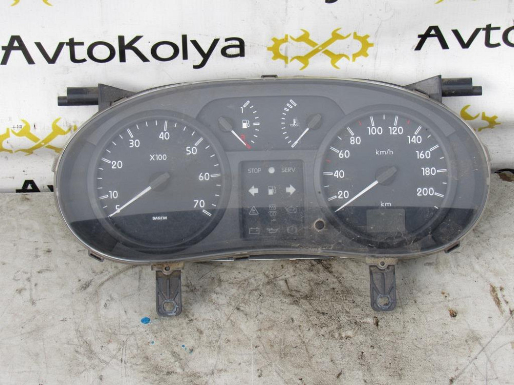 Щиток приборов Renault Kangoo 2003-2007 (8200176654) Ковель - изображение 1