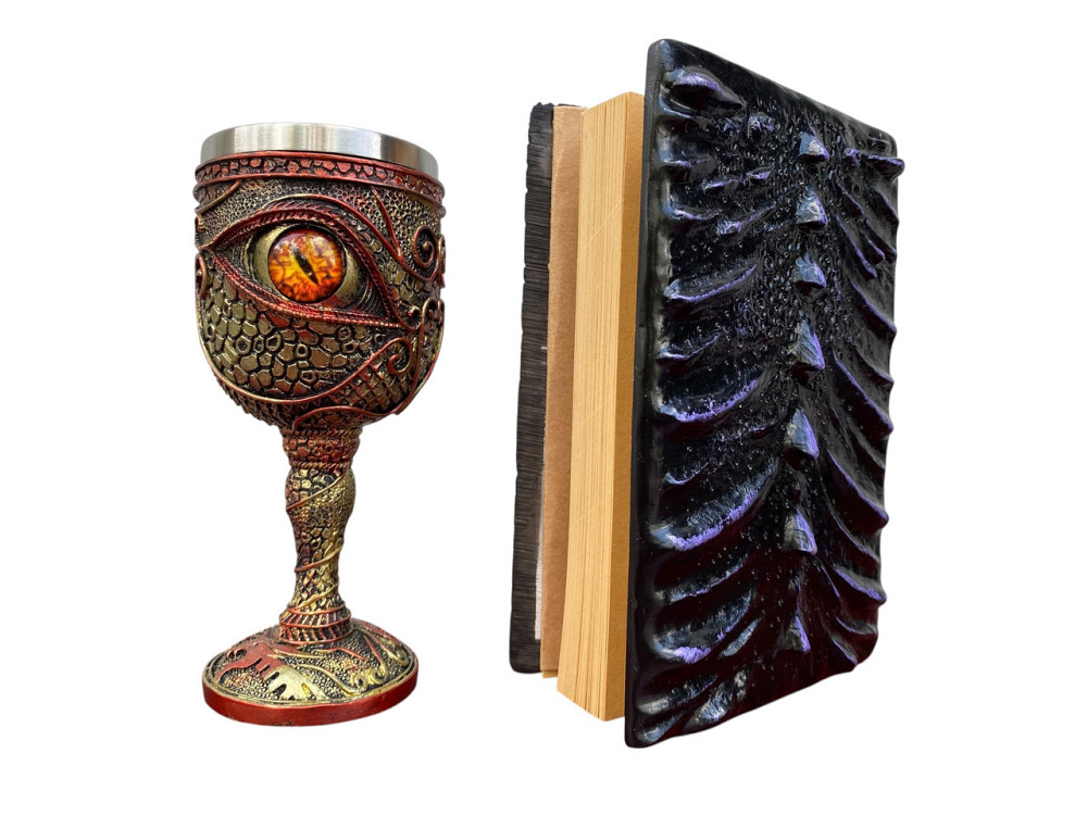 Подарочный набор Бокал 3 Глаз и Блокнот 3 «Око Иллюзий» (код 00630) Київ - зображення 4