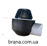 S-Gully PVC angled DN100 PC водовідвідна воронка Вишневе