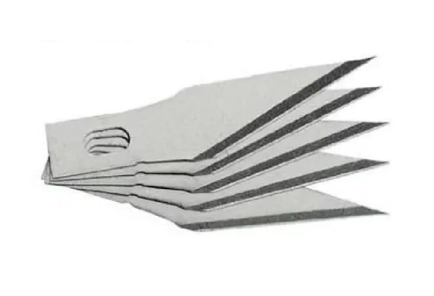 Леза скальпеля Pro'sKit 508-394A-B, 5 штук Косов - изображение 1