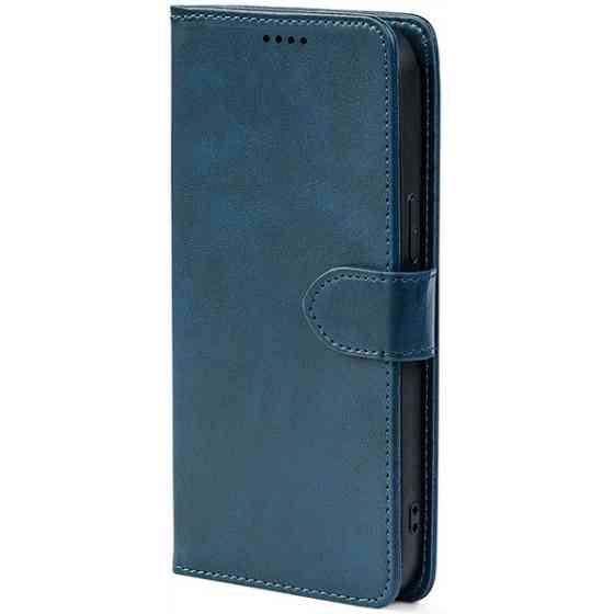Чохол-книжка Crazy Horse Clasic для Xiaomi Redmi Note 15 Pro 5G Dark Blue (Front) Харьков