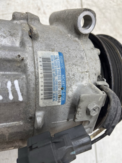 Компрессор кондиционера Jeep Cherokee KL 3.2 БЕНЗИН EHK 2013 (б/у) Київ - зображення 7