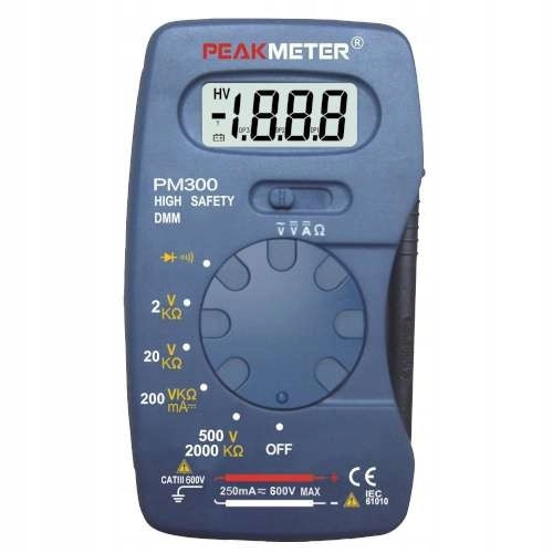 Мультиметр цифровой карманный PeakMeter  PM300 Харьков - изображение 5