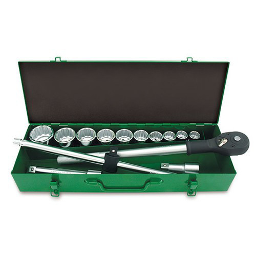 Набор головок дюймовых с трещоткой TOPTUL 3/4" 14ед. (12-гр.) GCAD1407 Харків - зображення 2