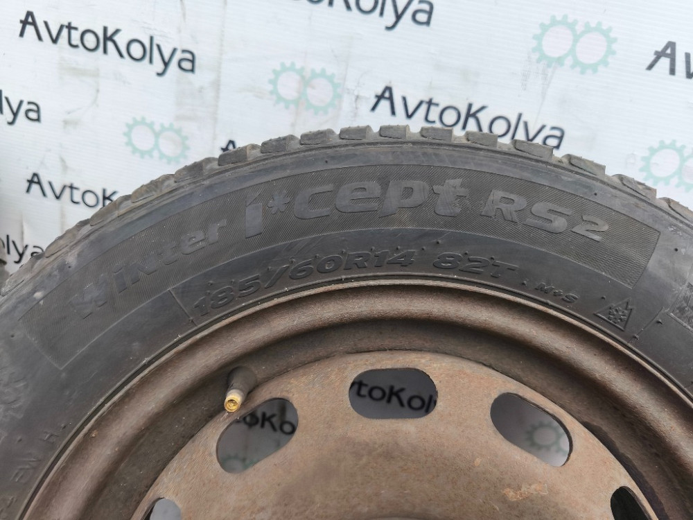 Диск с зимней шиной 185/65 R14 Hankook Winter Icept RS2 Ford Fusion 2002-2012 Ковель - зображення 6