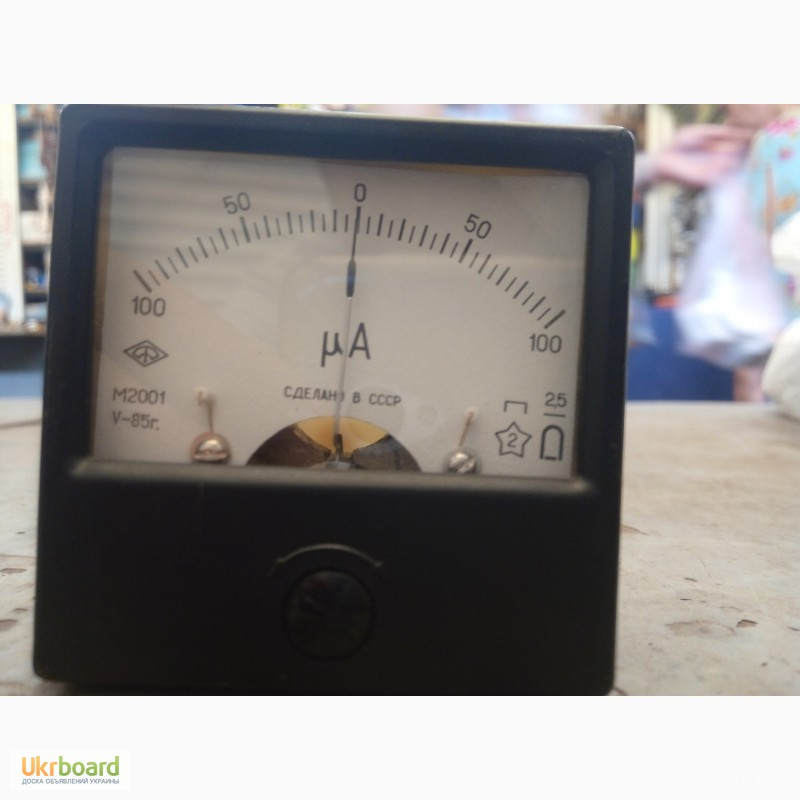 Амперметры М-2001, 100-0-100. -1шт Харків - зображення 2