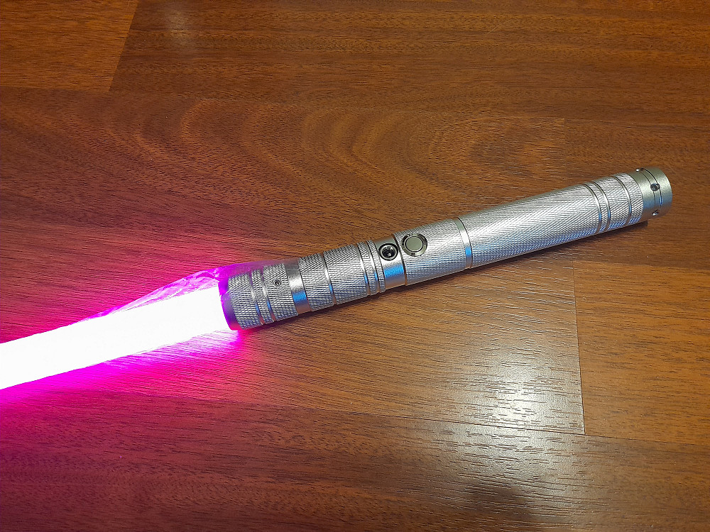 Световой меч 14 цветов на аккумуляторе металлическая рукоятка Киев - изображение 6