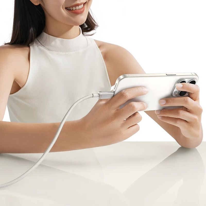 Дата кабель Baseus Titanium Alloy Fast Charging USB to Type-C 100W (1m) (P10378102) Херсон - изображение 5