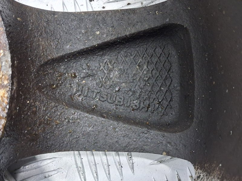 Диски титан комплект R17 Mitsubishi Pajero Wagon 4 3.2 ДИЗЕЛЬ 4M41 2006 (б/у) Київ - зображення 8