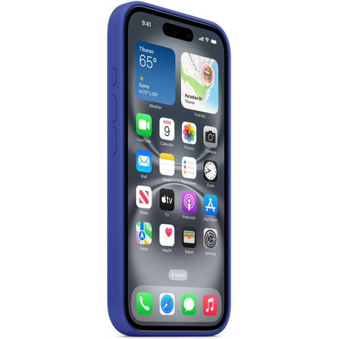 Чехол Silicone case (AAA) with Magsafe and Animation для Apple iPhone 16 (6.1") Херсон - зображення 8