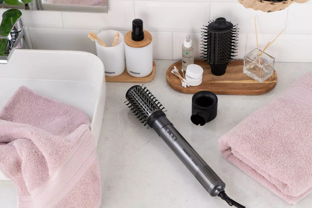 Стайлер для волос Ardesto Stein HD-Y1000BRST 1400 Вт серый Київ - зображення 7