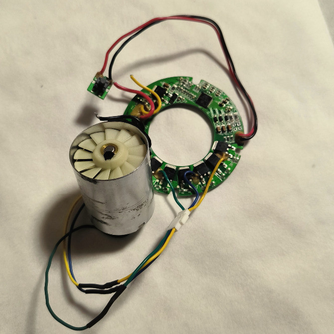 BLDS Вентилятор для фена 9V-24V 24W Киев - изображение 3