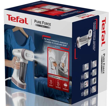 Отпариватель ручной Tefal Pure Force DT8720E0 1800 Вт белый Киев - изображение 10