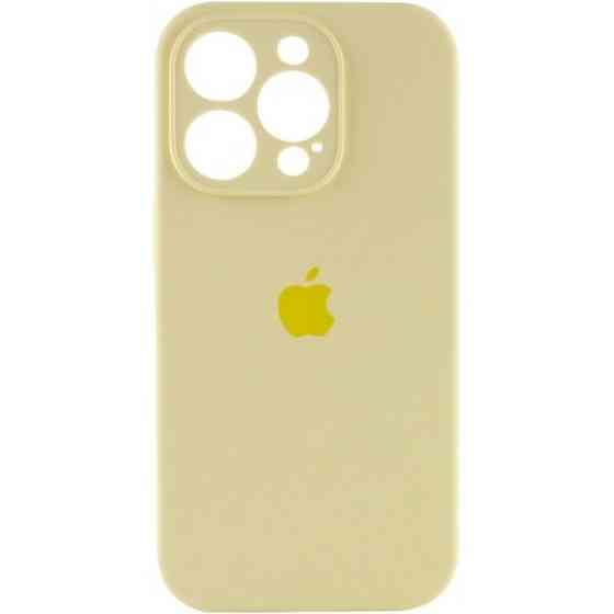 Apple Silicone Case Full Camera для iPhone 14 Pro Mellow Yellow (Код товару:28738) Харьков