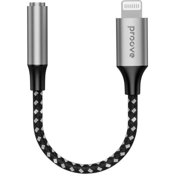 Адаптер Proove SoundMesh Lightning to 3.5 mm Gray (ACSM00005101) Харьков - изображение 2