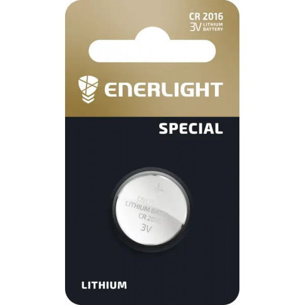 Батарейка ENERLIGHT LITHIUM CR 2025 BLI 1 шт Харків - зображення 1