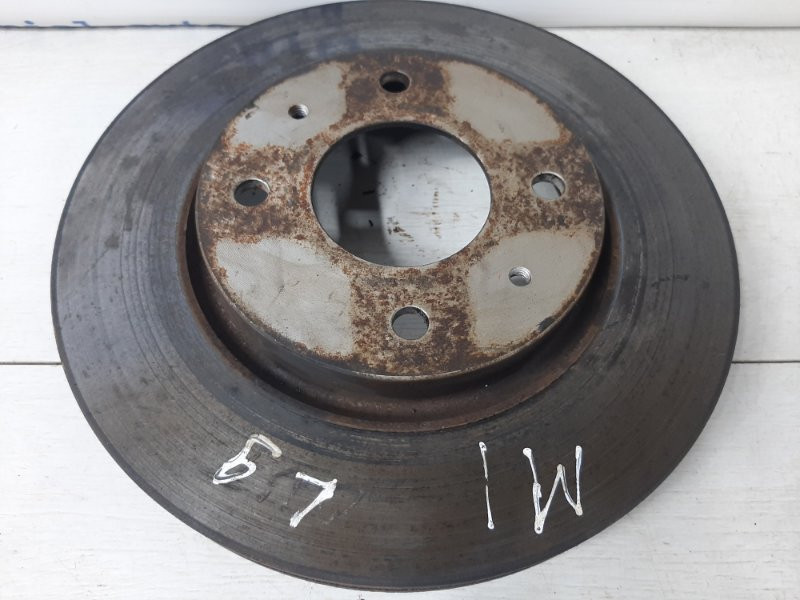 Диск тормозной передний Mitsubishi Lancer 9 1.6 БЕНЗИН 4G18 2003 (б/у) Киев - изображение 4