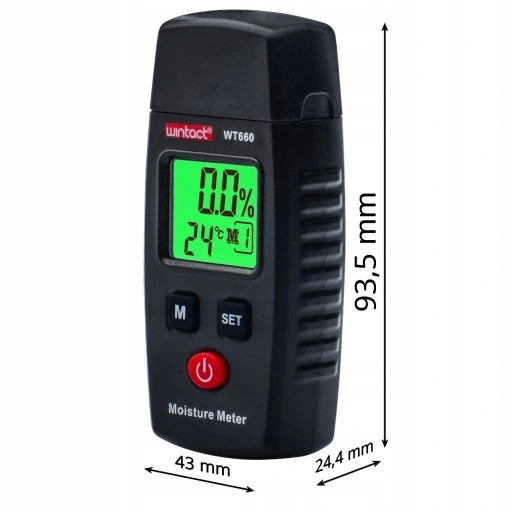Влагомер древесины и стройматериалов 0-70%  WINTACT WT660 Харьков - изображение 6