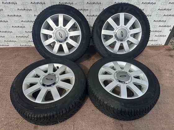 Диск литой с шиной 195/60 R15 Barum Quartaris 5 Ford Fusion комплект Ковель