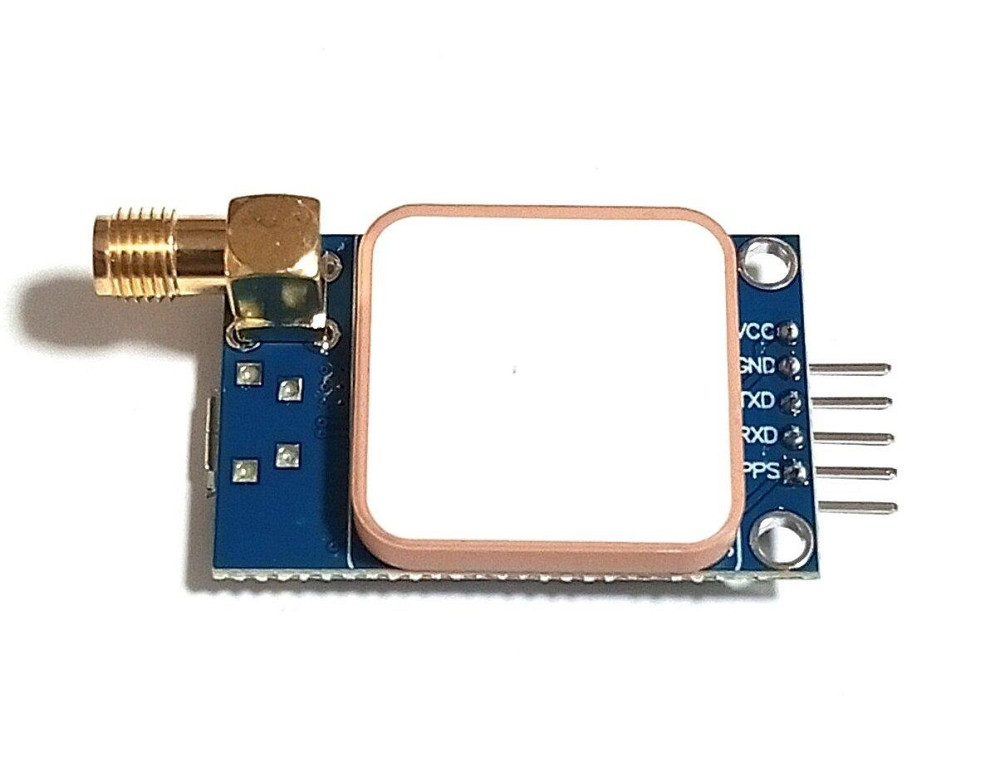 Модуль GPS NEO-6M SMA, 3-5V со встроенной керамической антенной, интерфейс USB, RS232 TTL, REALPOY ( Днепр - изображение 3