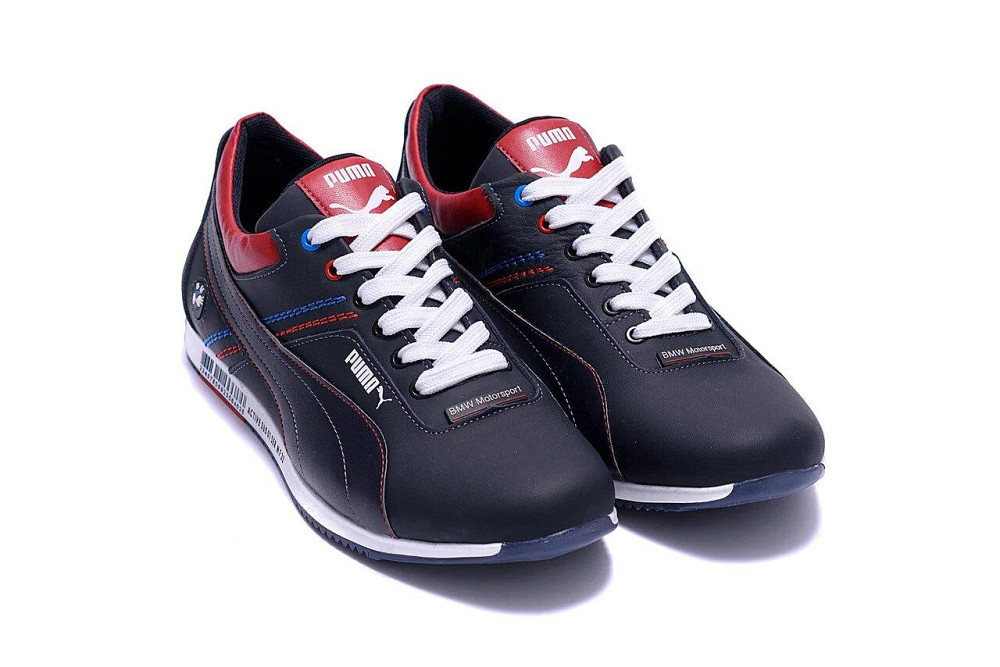 Мужские кожаные кроссовки  Pm BMW MotorSport Киев - изображение 3