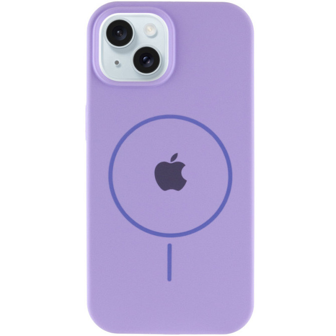 Чехол Silicone Case Full Protective (AA) with MagSafe для Apple iPhone 15 (6.1") Херсон - изображение 2