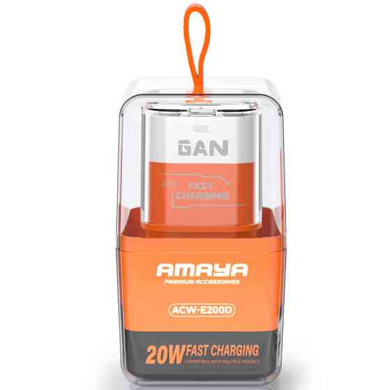 Уценка СЗУ Amaya E200D PD20W+QC3.0 (1USB-A/1C) Херсон