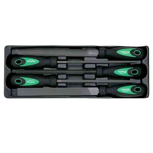 Набор напильников в ложементе 5ед. TOPTUL GBAT0501 Харьков