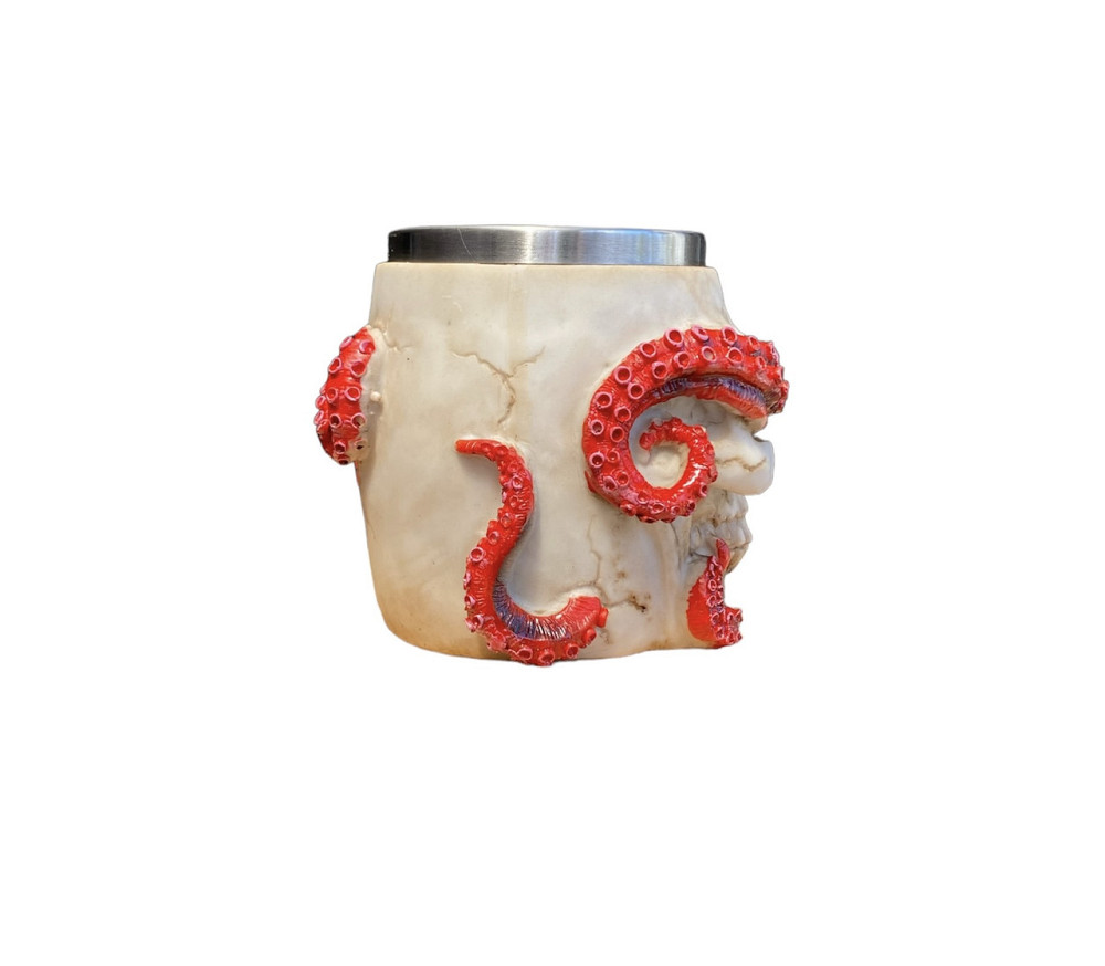 Чашка 3 Череп с Осьминогом 400 мл Київ - зображення 5