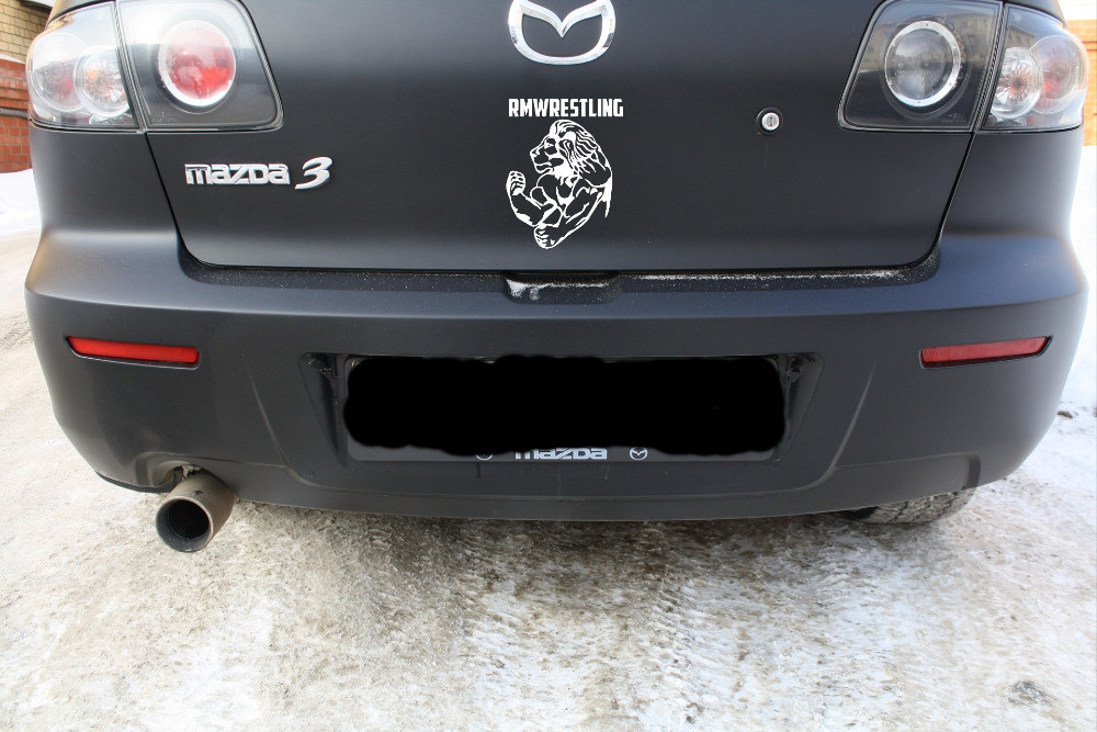 Наклейка Лев rmwrestling Белая на авто Киев - изображение 2