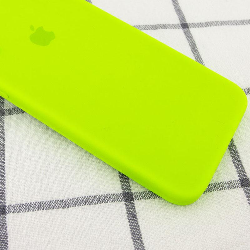 Чехол Silicone Case Square Full Camera Protective (AA) для Apple iPhone XR (6.1") Херсон - зображення 5