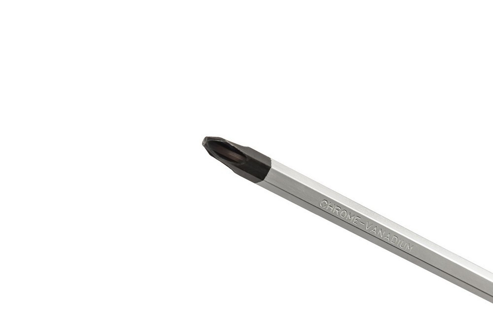 Отвёртка ударная крестовая магнитная MASTERTOOL EXTERNAL HEX PH3х200 мм ручка с TPR покрытием 49-632 Харьков - изображение 3