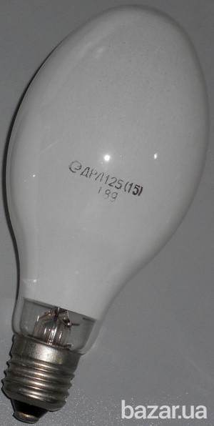 Лампа дуговая ртутная ДРЛ-125 Сумы - изображение 1