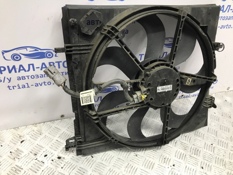 Диффузор с вентилятором радиатора Nissan Qashqai J11 1.5 DIESEL K9K 2013 (б/у) Киев - изображение 5