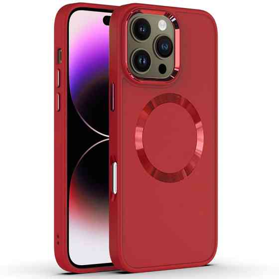 TPU чехол Bonbon Metal Style with MagSafe для Apple iPhone 16 Pro Max (6.9") Херсон