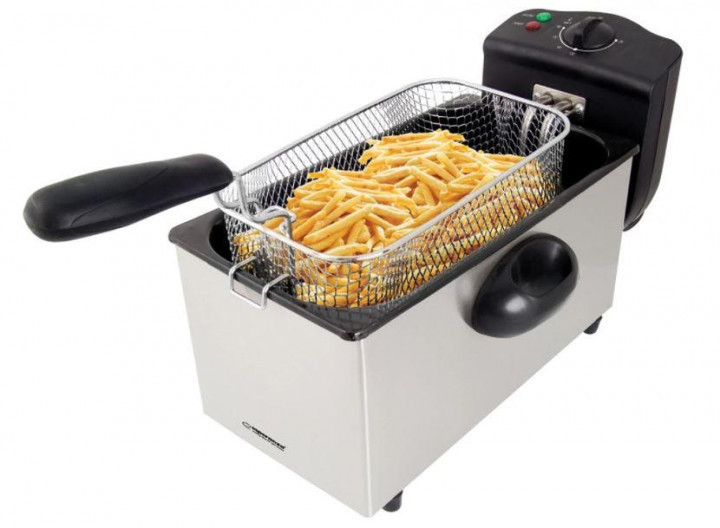 Фритюрниця електрична Esperanza Falafel EKG-010 3 л Київ - зображення 1