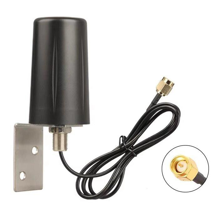 Антенна 540-1170/1315-6300MHz 10dBi, до 50W, водонепроницаемая, с креплением, кабель 3 м RG174 SMA-m Дніпро - зображення 1