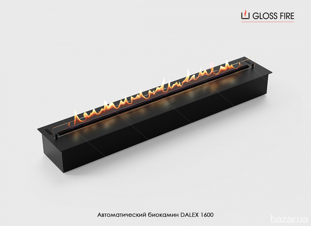 Автоматичний біокамін Dalex 1600 Gloss Fire Харків - зображення 1