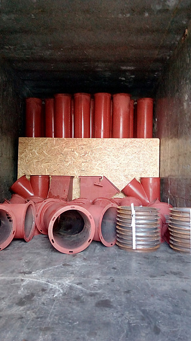 Труба самотечная ф350 с  фланцами секция 2м Київ - зображення 5