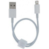 Кабель Baseus Superior USB to Lightning 2.4A 0.25m White (CALYS-02) (Код товару:26675) Харьков