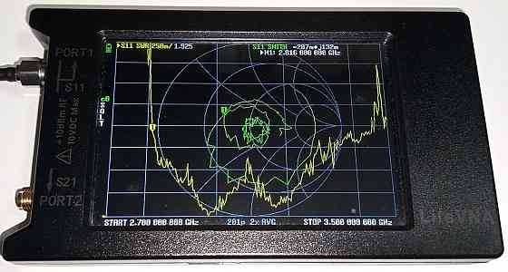 Антенна 1290-1360/1750-2450/2820-3450/5072-5290MHz 6-9dBi, до 30W, UWB логопериодическая, с переходн Днепр