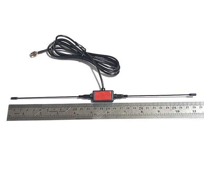 Антенна дипольная 410-530MHz 6dBi, до 50W, кабель RG 174U 1,5 м, SMA-male (10473) Дніпро - зображення 6