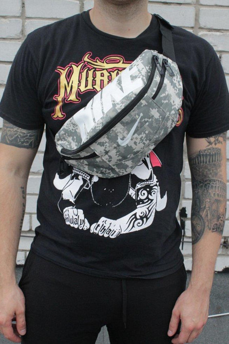 Поясная сумка Nike Team Training (камуфляж) сумка на пояс Сумка на Пояс Найк Киев - изображение 6