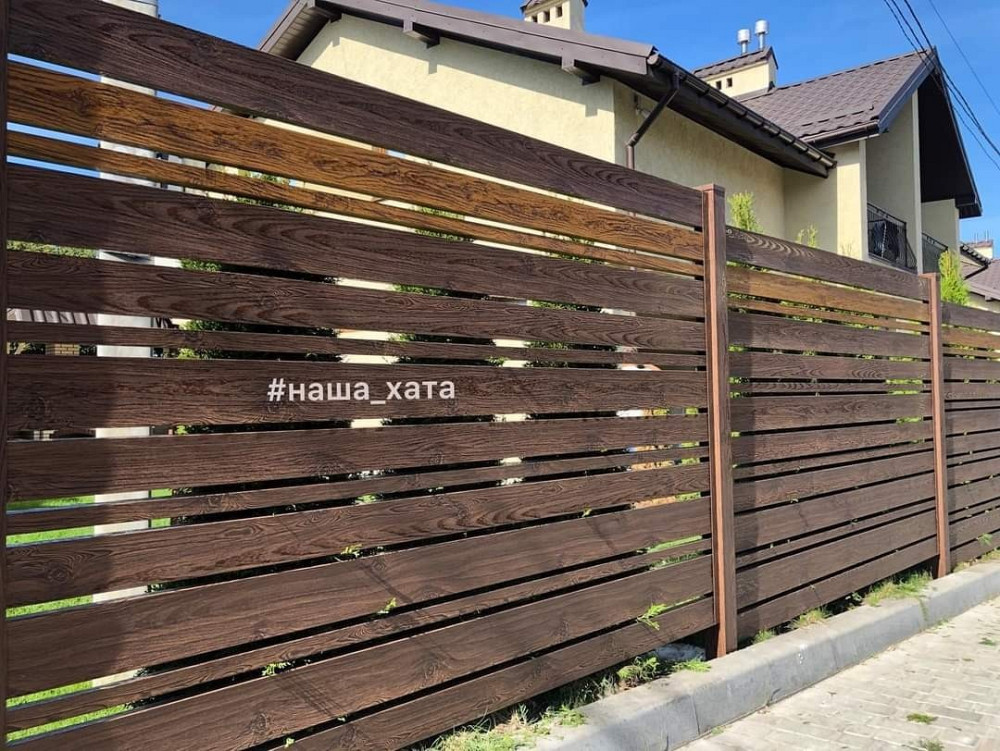 "Сучасний металевий паркан - огорожа Ранчо від виробника " Херсон - изображение 11