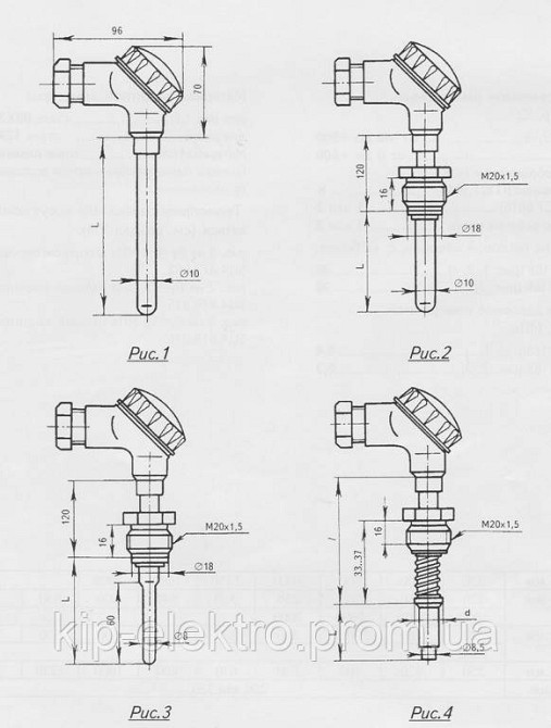 Термопара ТХА-0179 (ТХА 0179, ТХА0179, ТХА) Київ - зображення 5