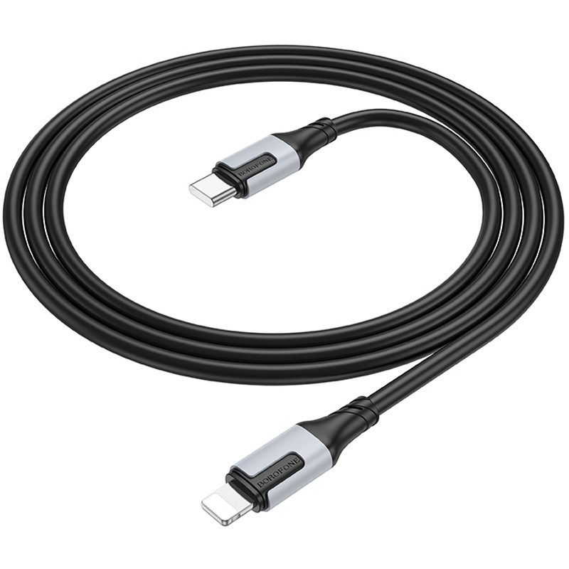 Дата кабель Borofone BX101 Creator 27W Type-C to Lightning (1m) Херсон - зображення 4