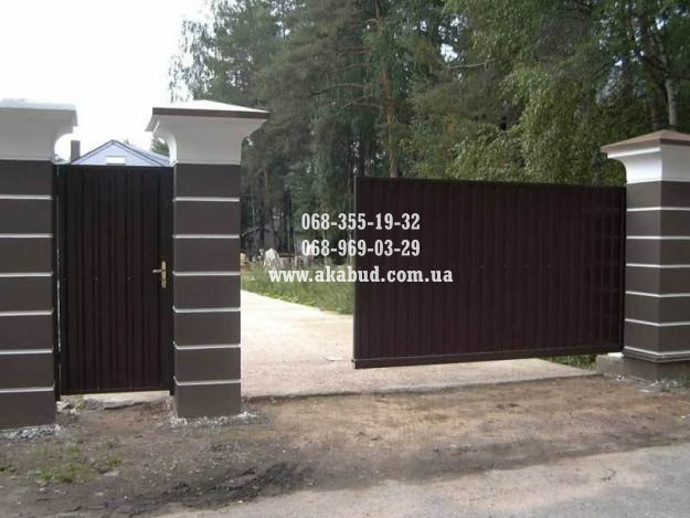 Изделия из метала: Навесы, Ворота, Калитки, Забор, Козирек, Беседка, Перила, Решетки Кривой Рог - изображение 1